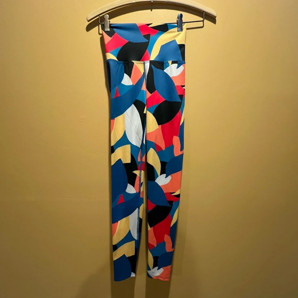BEACH RIOT Sport Piper Leggings In Primary Mod High Rise Size XS Yoga Athleisure - Picture 5 of 15